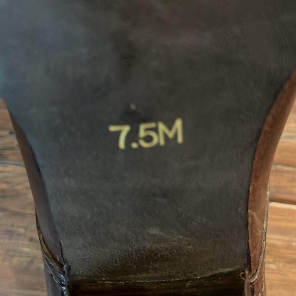 Durango Western Brown Leather Ankle Booties Size 7.5 - Picture 5 of 7